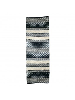 Alfombra pasillo negro