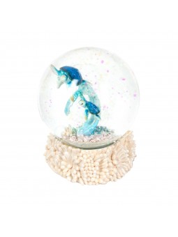 Bola agua tortuga purpurina