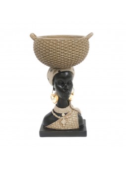 Africana cesta cabeza