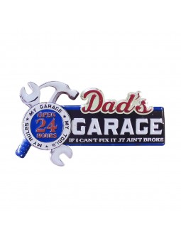 Placa pared garage