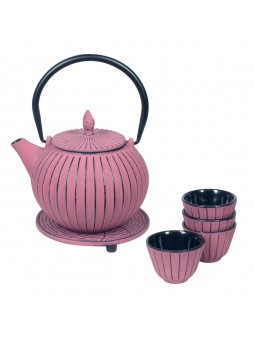 Set tetera 0,85l rosa