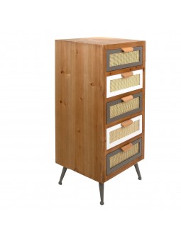 Mueble 5 cajones