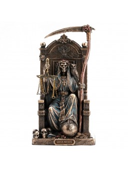 Santa muerte con scythe y...