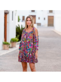 Vestido corto s-m-l-xl