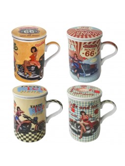 Mug chica moto