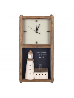 Reloj pared faro