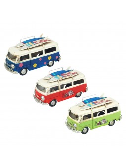 Autobus azul-rojo-verde