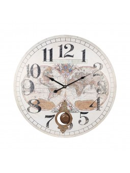 Reloj mundo 58cm.