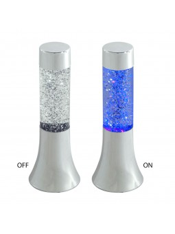 Lampara multicolor c/purpurina