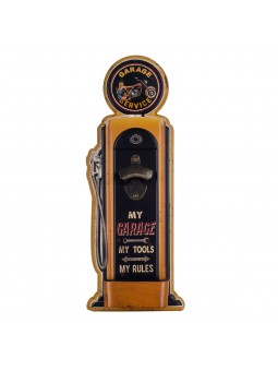 Adorno pared abridor botellas