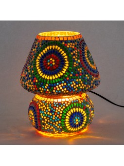 Lampara mosaico sobremesa