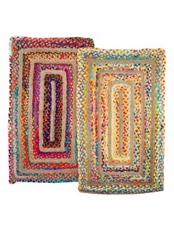 Alfombra multicolor 70x120cm