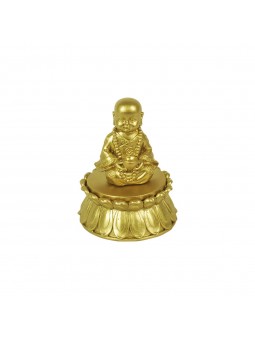 Buda con caja dorado