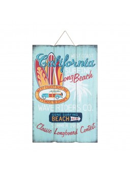 Placa pared surf