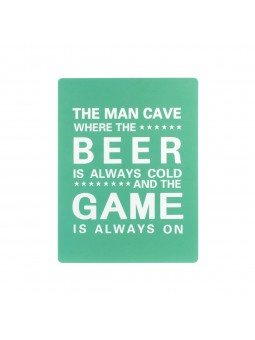 Placa pared beer game