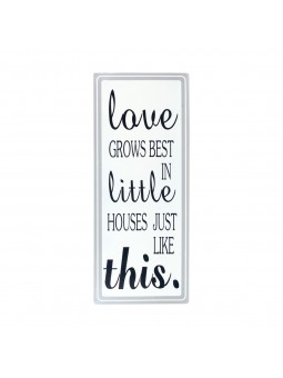Placa pared love little this