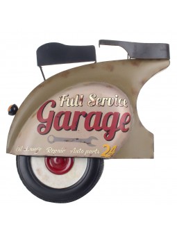 Adorno pared garage 