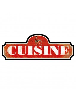 Placa pared cuisine