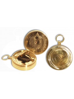 Reloj solar/brujula bolsillo