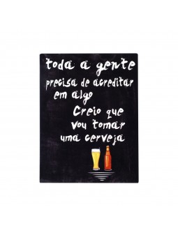 PROMOTION *placa pared 25x33cm