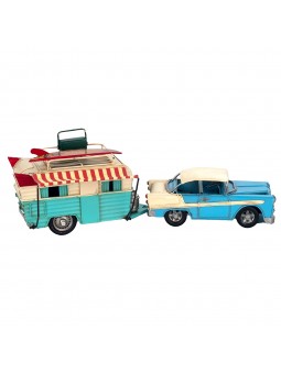 Coche con caravana 