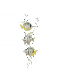 Adorno pared peces