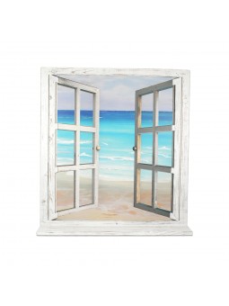 Cuadro ventana mar