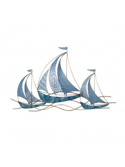Adorno pared barcos