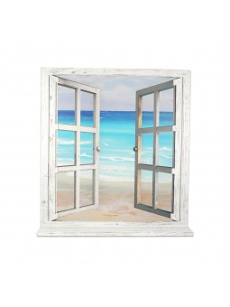 Cuadro ventana mar
