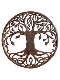 Adorno pared arbol