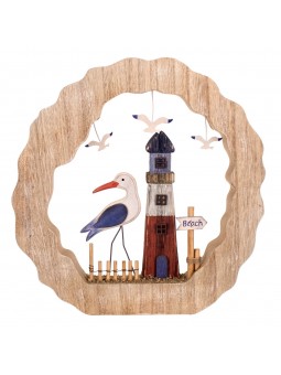 Adorno faro/gaviota