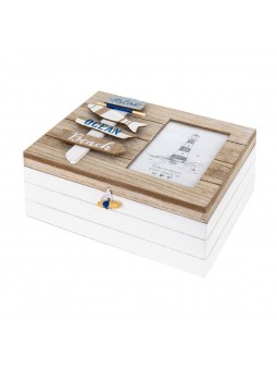 Caja con marco foto