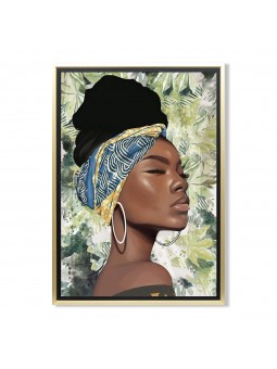 Cuadro mujer africana 