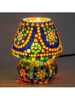 Lampara mosaico sobremesa