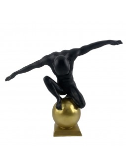 Atleta sobre base