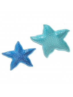 S/2 bandejas estrella mar