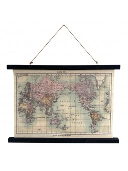 Lienzo enrollable mapa