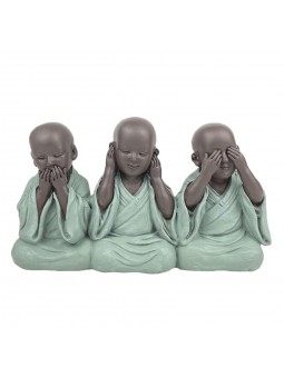 Figura monjes no ve/oye/habla