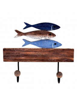 Percha peces 2 pomos