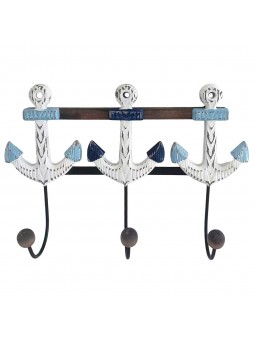 Percha ancla 3 pomos