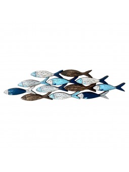 Adorno pared peces
