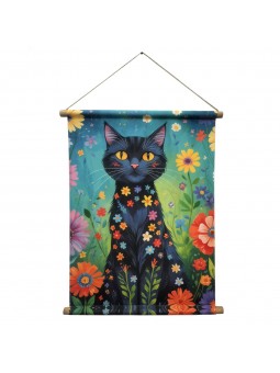 Lienzo enrollable gato