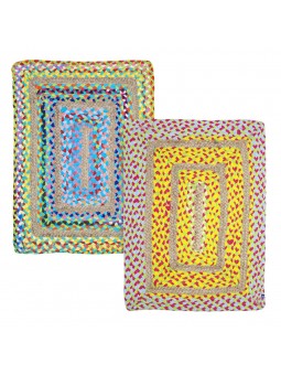 Alfombra multicolor rect.60x80