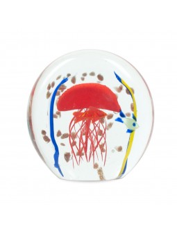 Pisapapel medusa roja