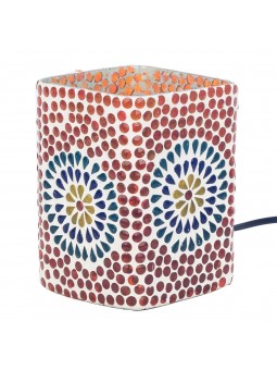 Lampara rect. mosaico