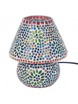 Lampara seta med.mosaico