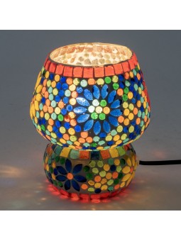 Lampara seta peq.mosaico