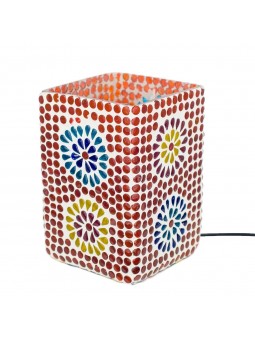 Lampara rect.mosaico