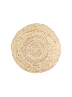 Alfombra 90cm redonda yute