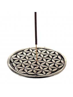 Porta incienso de aluminio